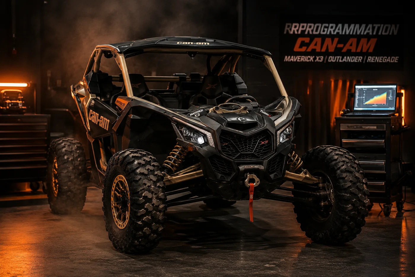 SSV Can-Am Maverick X3, reprogrammation ECU Can-Am