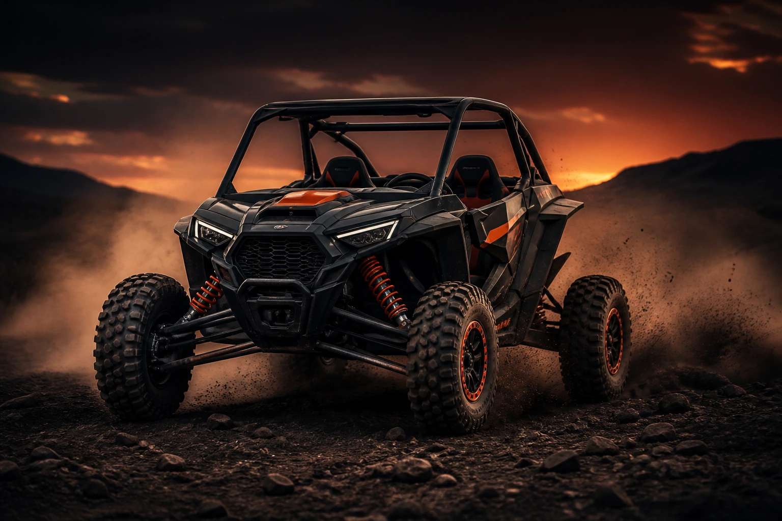 SSV Polaris RZR en franchissement, reprogrammation ECU MapFlash